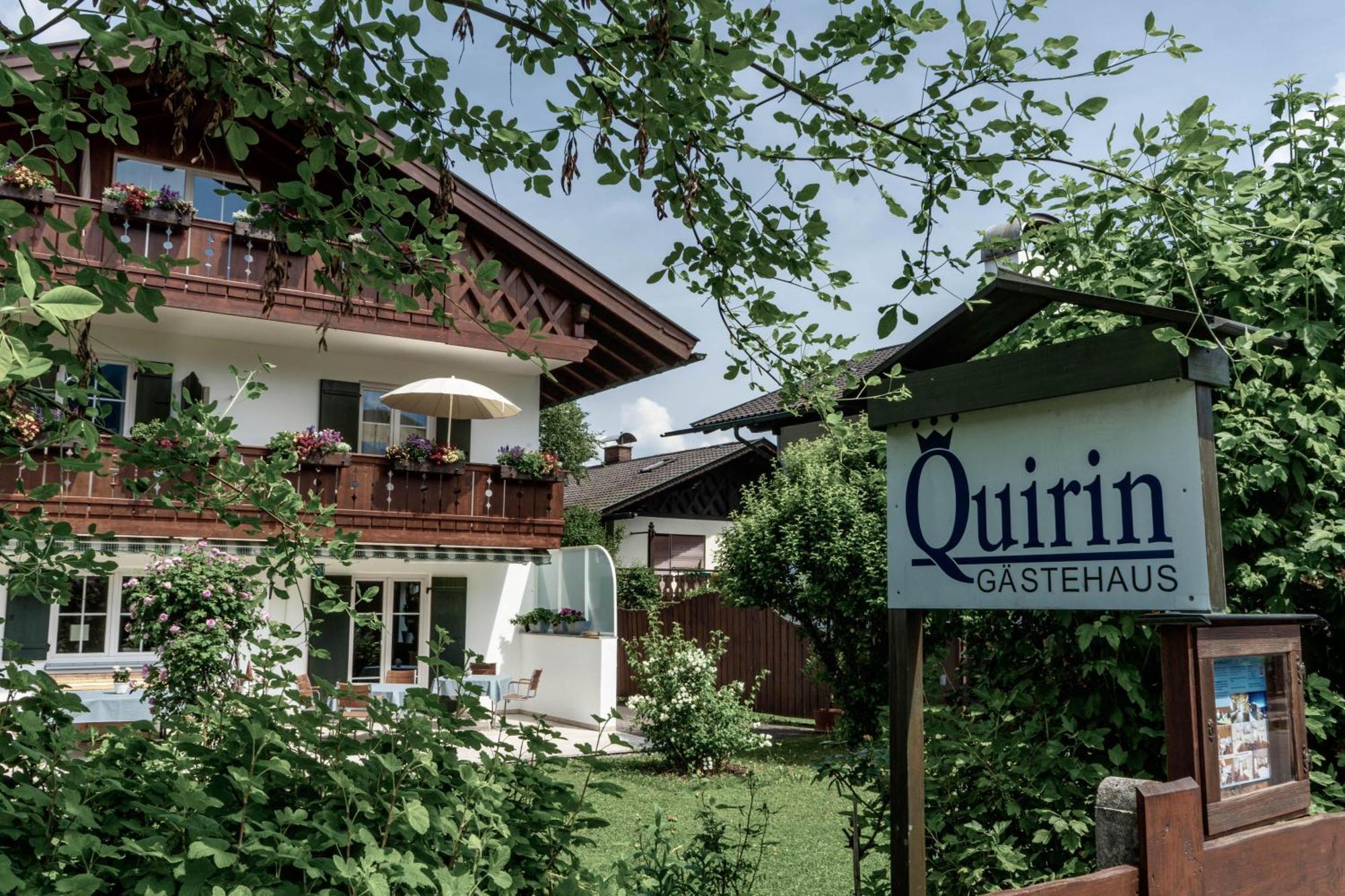 Gaestehaus Quirin Гармиш-Партенкирхен Экстерьер фото